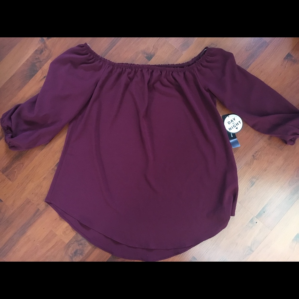Off the shoulder blouse